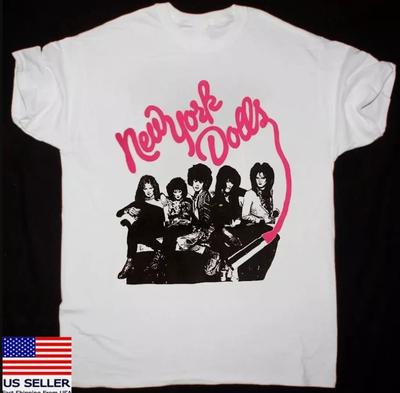 New York Dolls Punk Rock Band T-shirt Size S-5XL