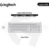 Logitech K865 Wireless Dual-Mode Red Switch Mechanical Keyboard, Pearl White