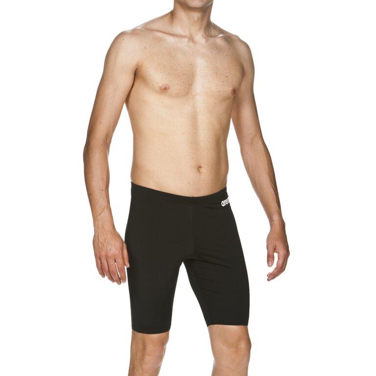 Arena Stroje Pływackie Men's Solid Jammer Black White 2A256/55 D1/152