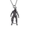 Collana con ciondolo a forma di testa di toro nordico punk retrò per uomo, gioielli classici con personalità animale