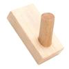 Wood Wall Hook Orderly Storage Smoother Surfaces Beautiful Practical Coat Hooks for Living Room Bedroom Kitchen