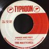 7inch Record MAYTONES  LLOYD YOUNG  CAREY JOHN  Hands And Feet  Scorpion NONE Typhoon Jamaica Reggae Ska  Dub Used