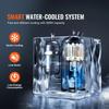 Industrial Water Chiller Laser Chiller Cooling System with Built-in Compressor 12L Water Tank Capacity, 7.2L/min Max.Flow Rate, 200W Cooling Capacity