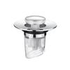 Press Pop-up Basin Drain Stopper Universal Anti-odor Replacement Core Anti-leak Water Stopper For Bathroom Sink Washbasin Access