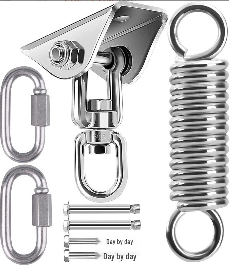 304 Stainless Steel Hammock Chair Swing Hook - Outdoor Rotating Plate & Hardware Accessories.