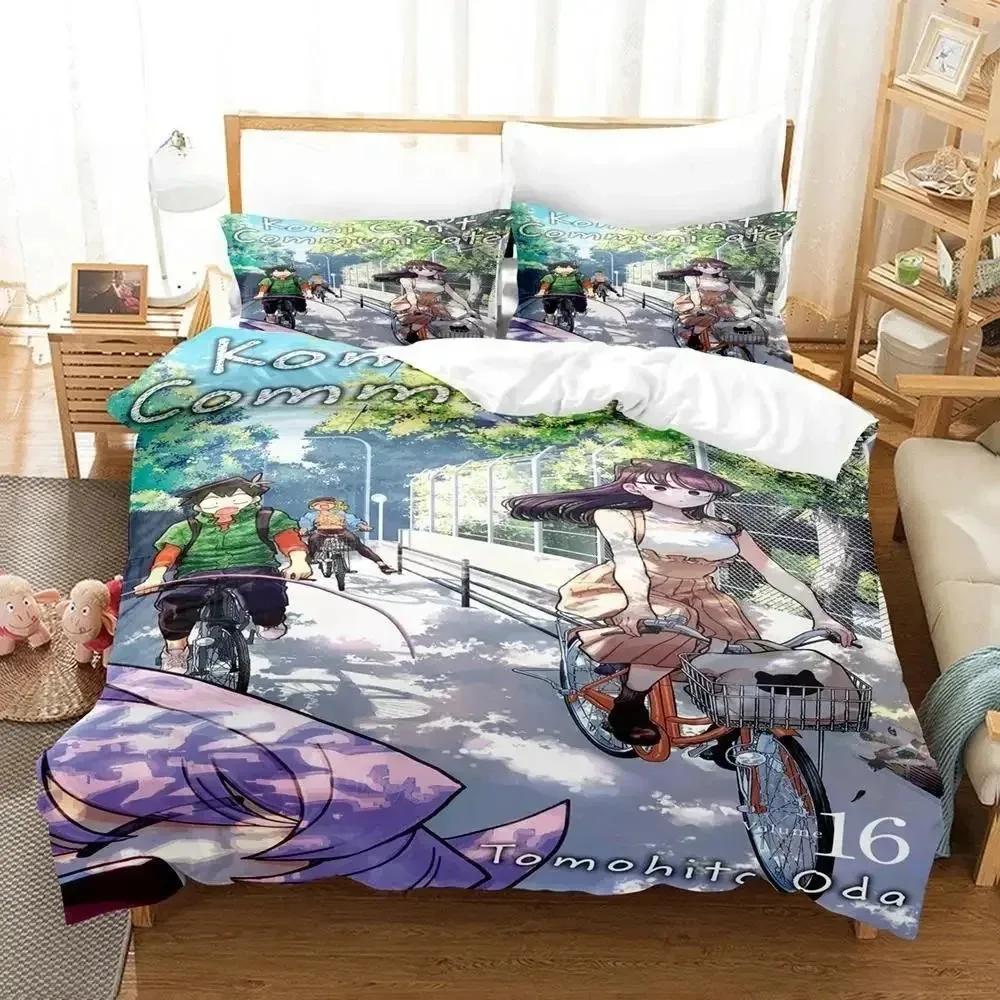Komi Cant Communicate 3D NEW Duvet Cover Pillowcase Bedding Set Adult Boy Girl Bedroom Decoration Children Single Double Large
