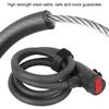 Wheelup Hochfestes Stahlkabel Mountainbike Diebstahlsicherung Sicherer Schutz Fahrradfahren