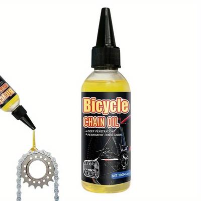 100 ml Slitstarkt Specialcykelsmörjmedel MTB Landsvägscykel Mountainbike Torr Smörjmedel Kedjeolja för Gaffel Kedja Cykeltillbehör