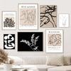 Matisse Picasso Minimalist Gallery Modern Minimalist Wall Art Print Canvas Painting for Living Room Modern Home Decor