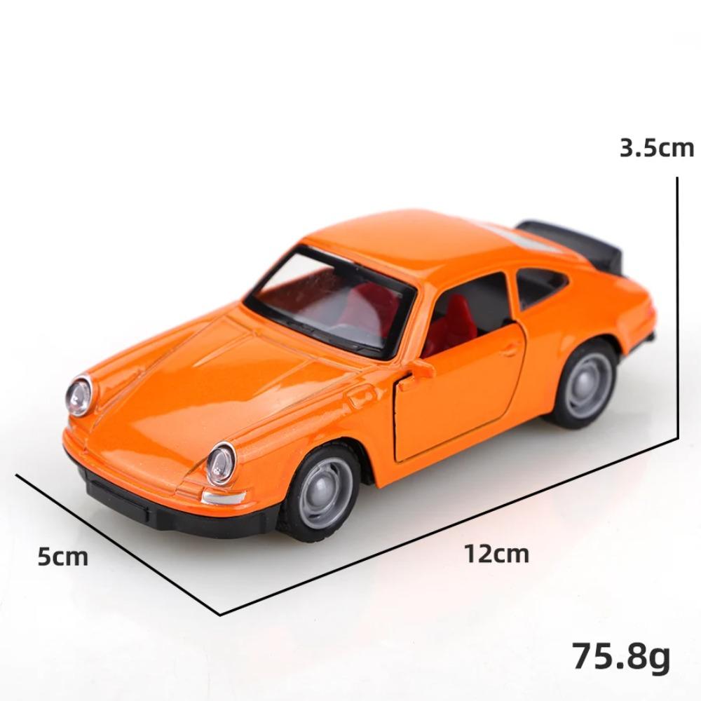 (Bagged) 1/36 Antique Special Limited Edition 911 Alloy Pullback Car, Die-cast Metal, Three Doors Openable, Boy's Toy