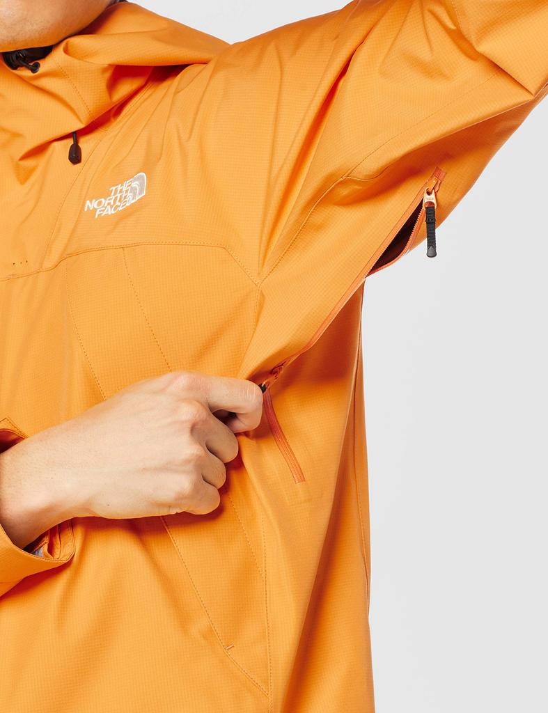 The North Face Summit Size S Men's All-Mountain Jacket, NP61910, GORE-TEX, Waterproof, Breathable, Lightweight, Gold,
