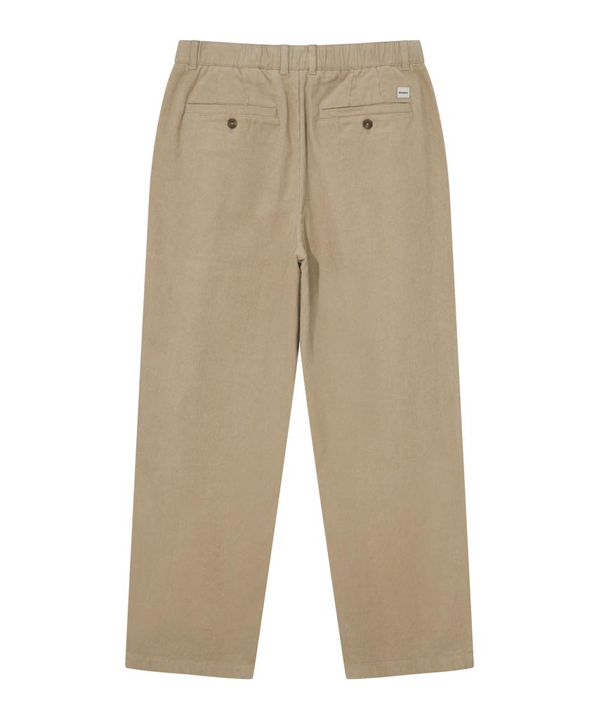 COVERNAT [Easy Pants] Regular Corduroy Pants Beige
