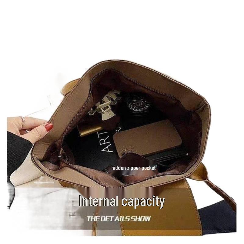 Large Capacity Nylon Tote Bag – Casual Oxford Cloth Shoulder Bag for Women, Ideal for Office and Class Use