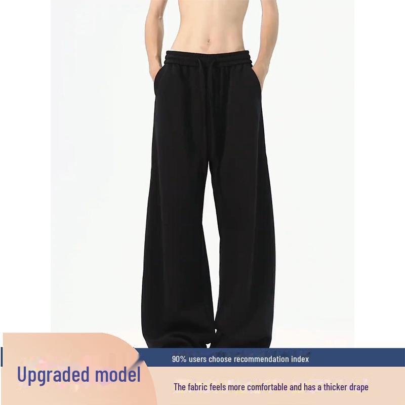 

Мужские черные широкие спортивные штаны Machete - повседневные брюки CleanFit осень/зима M (recommended 95-110 lbs)