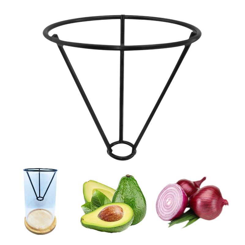 1/2/4Pcs Avocado Seed Starter Vase Holders Avocado Seed Growing Triangle Metal Stand Carrots, Sweet Potatoes Growing Stand