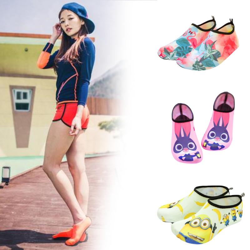 Comfortable Lightweight Diving Socks With Anti-slip Sole For Beach And Snorkeling