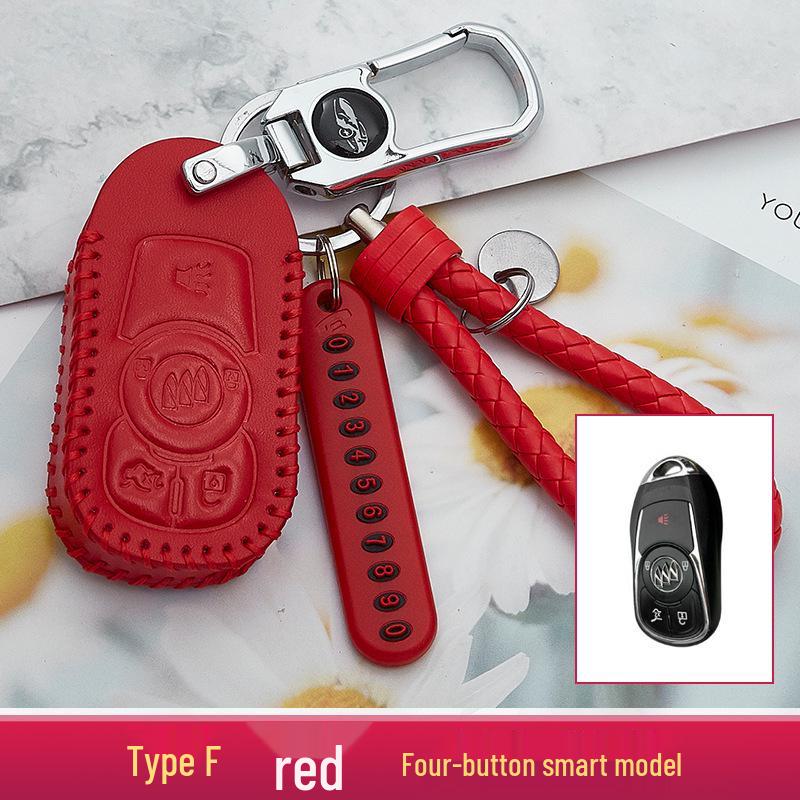 Buick Key Case: Compatible with Excelle, Verano, Envision, GL8, Regal, LaCrosse, Excelle GT