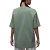 Jordan Fight T Shirts Women's Green Crew Neck Moderate FN5709-304