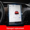 Tesla Navigation Tempered Film: Fits 23 Models, Model S Console, Model X Instrument Panel
