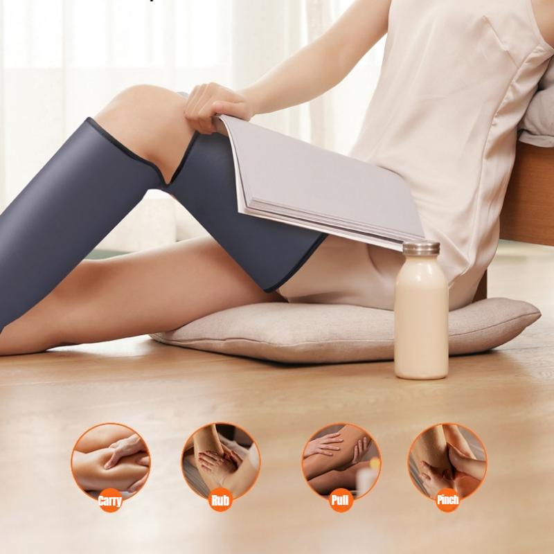 Air Wave Leg Massager with Foot Air Pressure Massage to Relieve Soreness for Home Use Electric Leg Massager