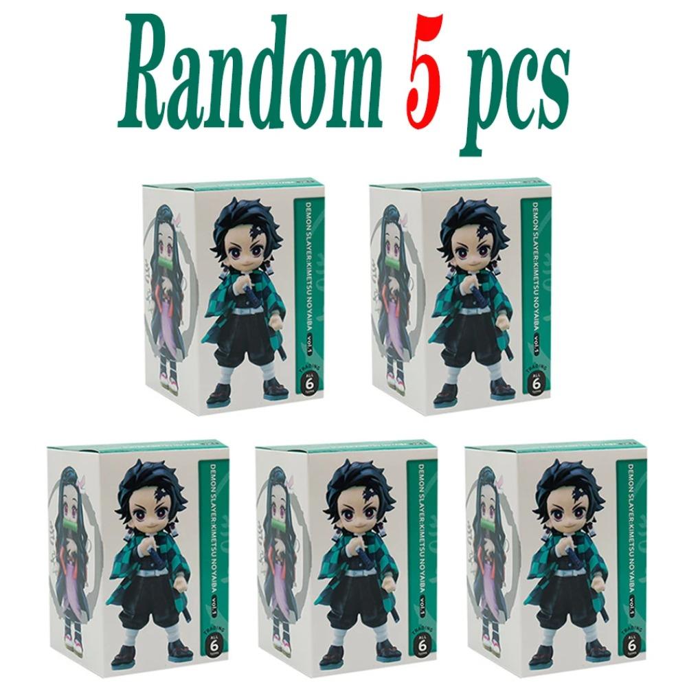 Gorący MINISO Oryginalny Bushiroad Palverse D demon Slayer: Kimetsu No Yaiba Figurka Anime Tajemnicze Pudełko Vol.1 Ozdoba Zabawka Prezent