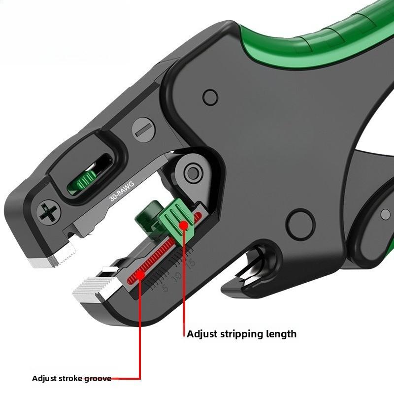 Fully automatic wire stripping pliers, multifunctional electrical pliers, leather stripping pliers 0.05-10mm2