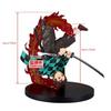 Figurine - BANPRESTO - Tanjiro Kamado - 15 Cm - Vibration Stars Plus - Translucent Flame Effect