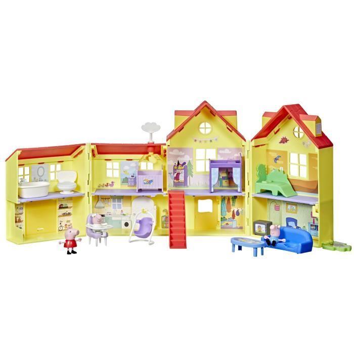 Peppa Pig Velký rodinný dům, sada s Evie pro dívky a chlapce, od 3 let