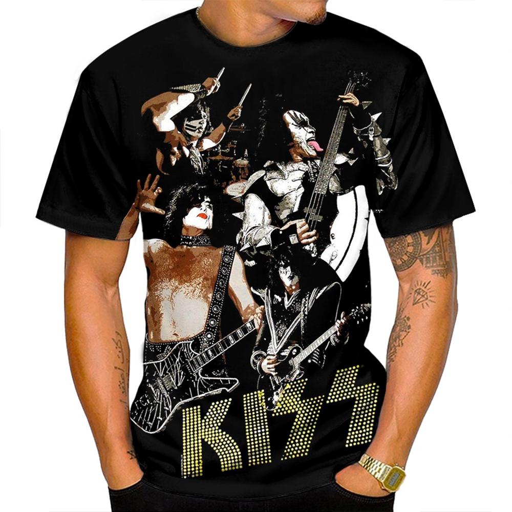 Pánské Hip-hopové 3D Tištěné Barevné Ležérní a Pohodlné Letní Módní Trendy Personalizované Tričko s Krátkým Rukávem