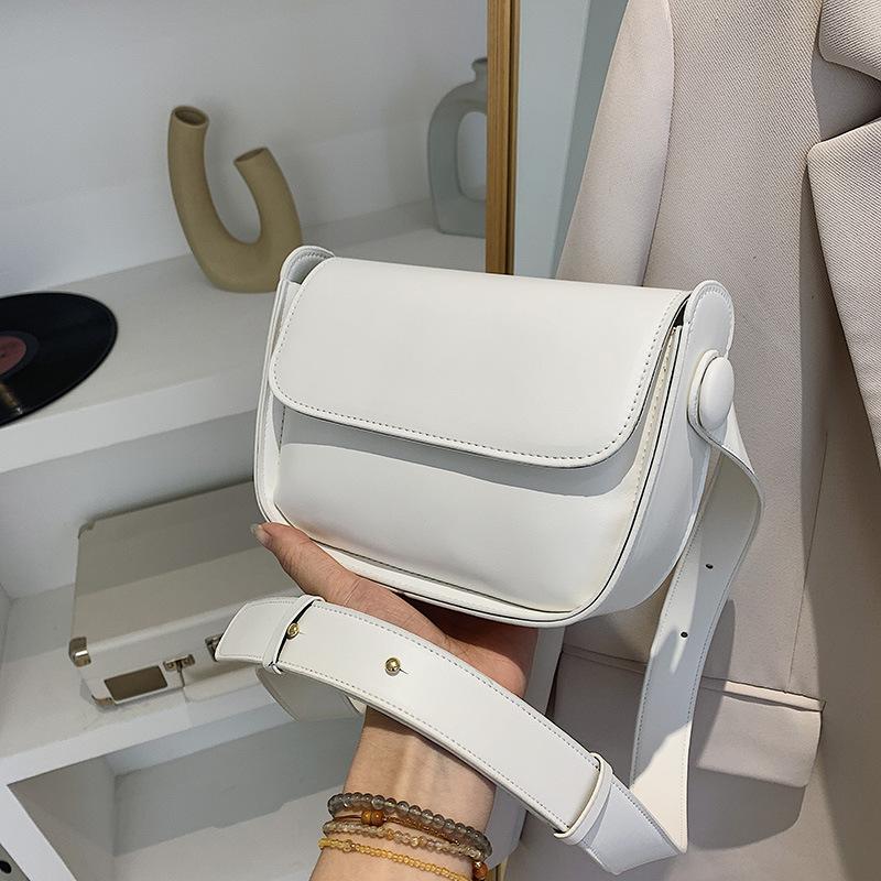 

Модные весенне-летние женские сумки через плечо, однотонные, повседневные, простые, из искусственной кожи, универсальные, женские, на одно плечо, подмышечная сумка Mini(Max Length<20cm)