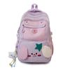 Schoolbag Cute Small Fresh Schoolbag Female Junior High School Students High Value Lightweight Travel Backpack Large Capacity Versatile Student 