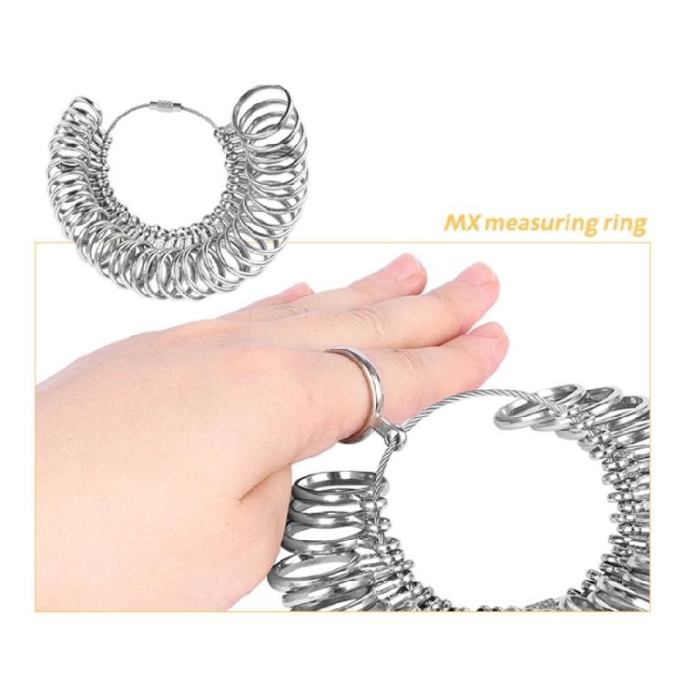 Ring Mandrel & Ring Sizer Guage Ring Stick Finger Sizer for Jewelry Making