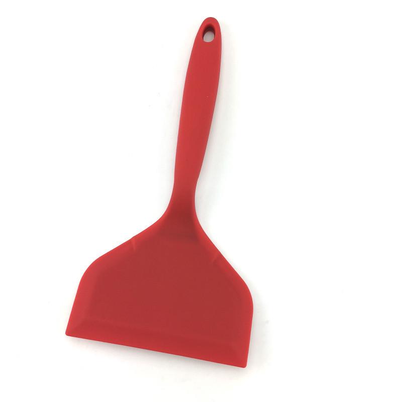 

Силиконовая лопатка Jade, устойчивая к высоким температурам, для сковородок с антипригарным покрытием и пиццы 102g красный