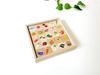 KATOMOKU Alphabet Building Blocks Food Edition km-117 Educational Toy Stylish Interior Object