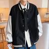 Men's 2024 Spring/Autumn Loose Hoodie Cardigan Jacket - Teen Student Baseball Style