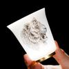 Chaxun Chinese Zodiac Jade Porcelain Teacup