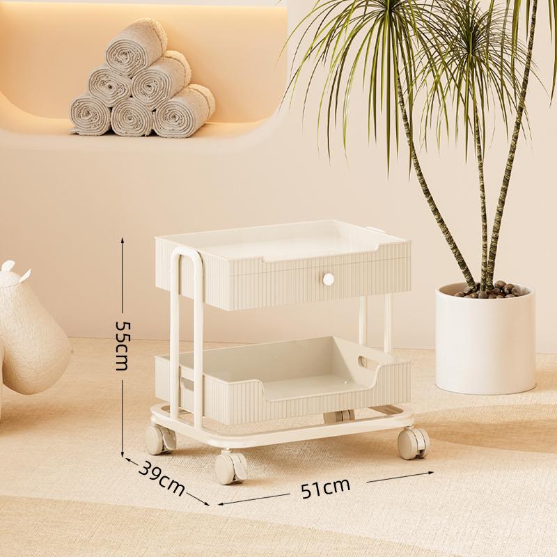 

Professional Luxury Beauty Salon Bubble Cart Skincare Utility Trolley Multi-Layer Organizer Ear Cleaning Tool Cart