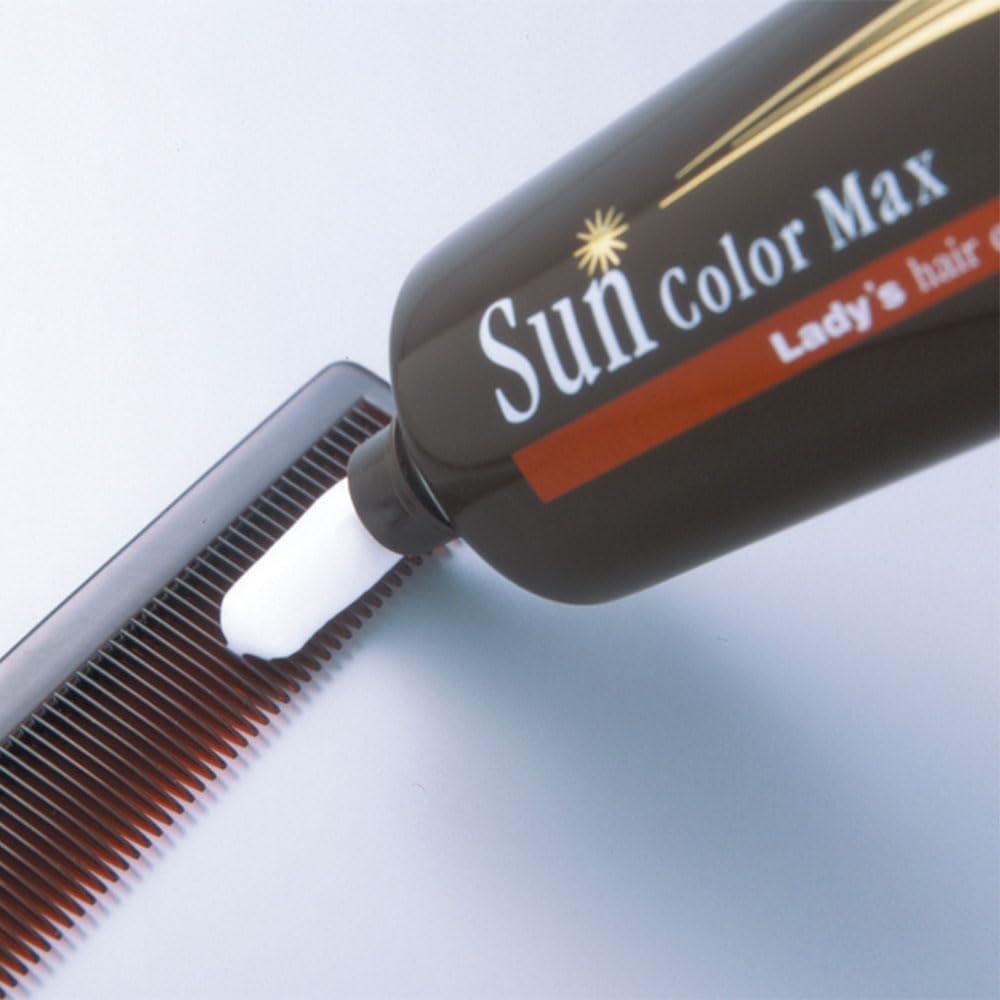 Sun Color Max Authentic 75g with Dedicated Comb and Original Cleaner Single Diamine-Free (Women's, Item)