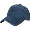 Jesus Fish Baseball Cap Washed Cotton Dad Hat Casual Adjustable Unisex Outdoor Sun Protection