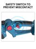 2 In 1 Electric Hedge Trimmer High Power Handheld Household Lawn Mower Garden Scissors Power Tool For Makita 21V Battery