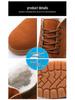 Unisex Winter Steel Toe Work Shoes - Anti-Smash, Anti-Puncture, Lightweight, Anti-Odor, Plus Velvet Cotton Lining for Welders.