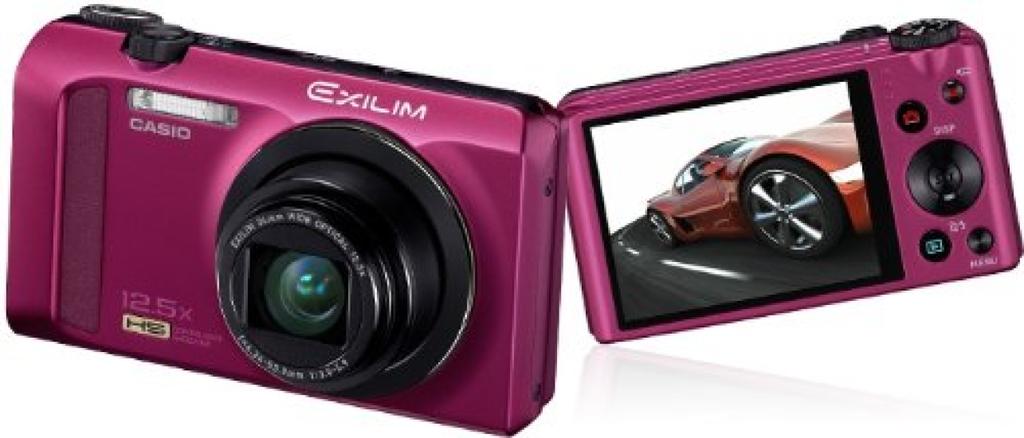CASIO EXILIM Digital Camera with Optical Zoom 16.1MP 12.5x (EX-ZR200RD)
