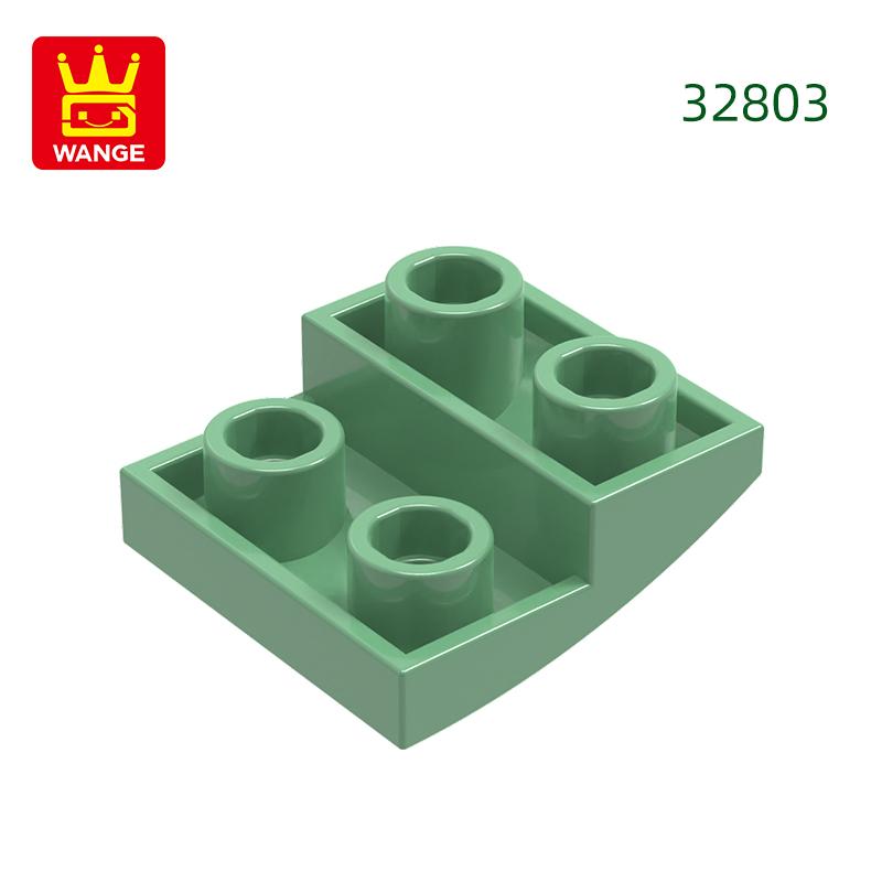 150Pcs/lot 32803 Slope Curved 2x2x2/3 Construction Block Moc Colour Accessories Works With featuring Brick DO IT YOURSELF Children's Toy