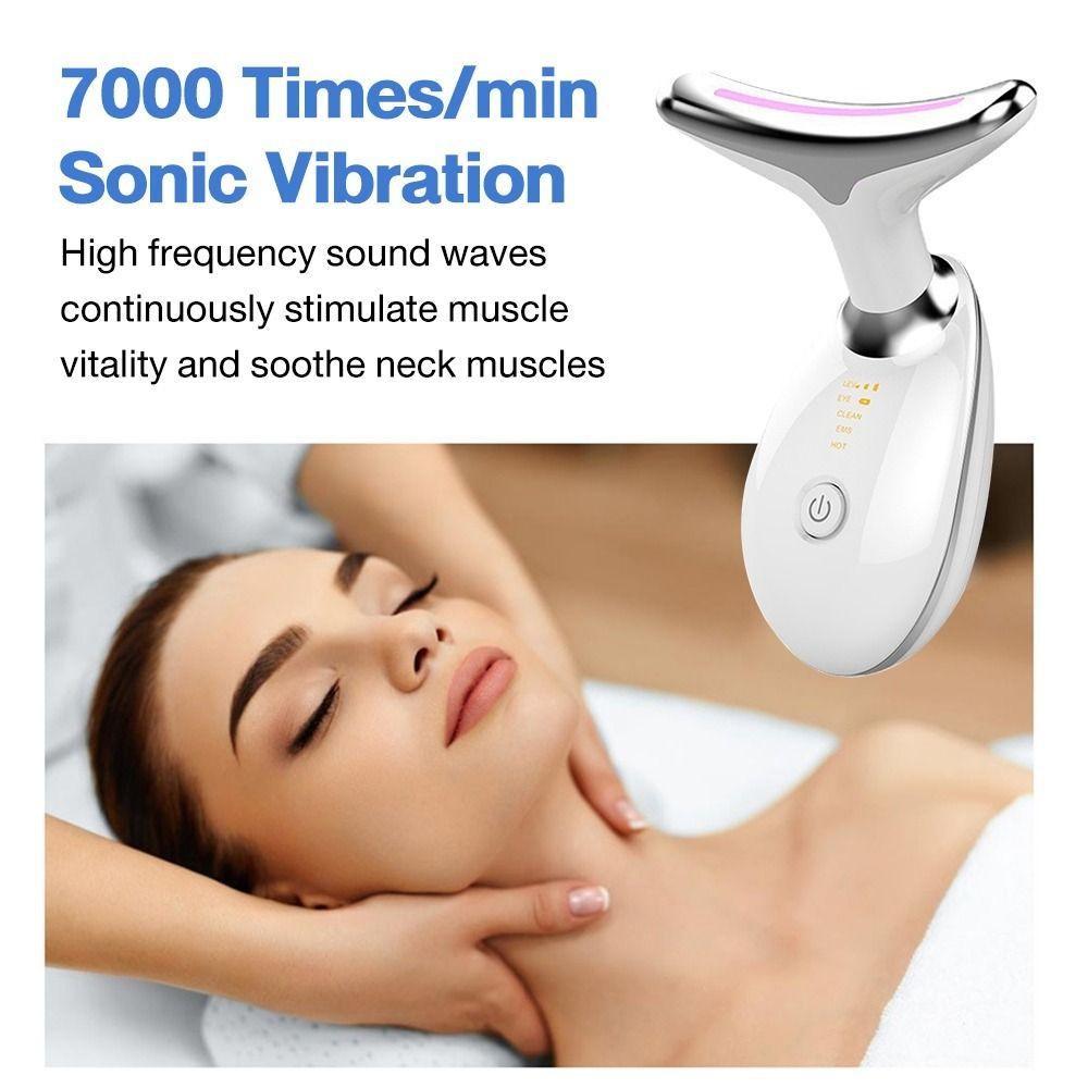 Neck Lifting And Firming Facial Massager 3 Color Face And Neck Care Massager Tool Skin Care