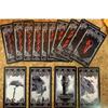 XIII Dark Tarot Cards Deck Board Game English Mysterious Divination Fate