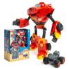 Anime Figures Blaze Monster Machines Cartoon Deformed Car Model Doll Action Toy Boys Birthday Plastic Alloy Collectible Gift