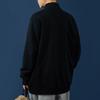 Li Ning Sports Lifestyle Series Casual Stand Collar Jacket Autumn Couple Men Jacket Black AWDS521-1