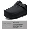 Men's Cotton Shoes with Thick Soles and Cotton Slippers for Warmth, Anti Slip, and Toe Covering