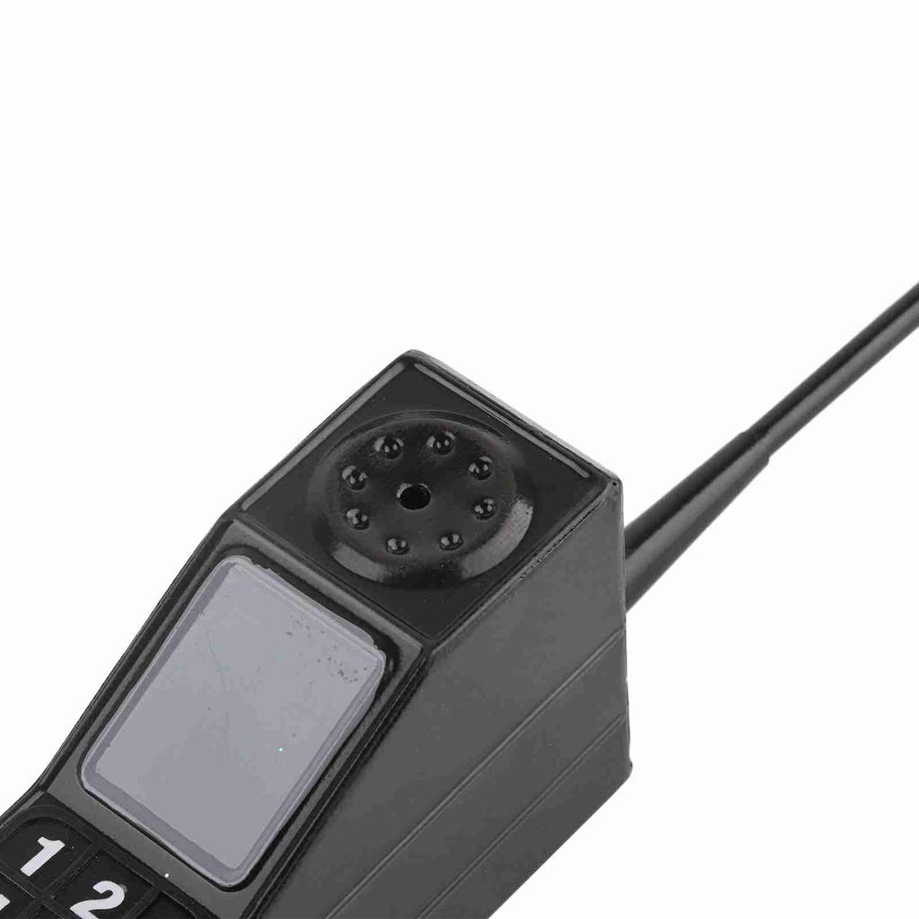 Ornamenti Cellulare a Mattoncino Retrò Modello Cellulare Vintage Oggetti di Scena Fotografica Ornamenti Stilizzati Nero