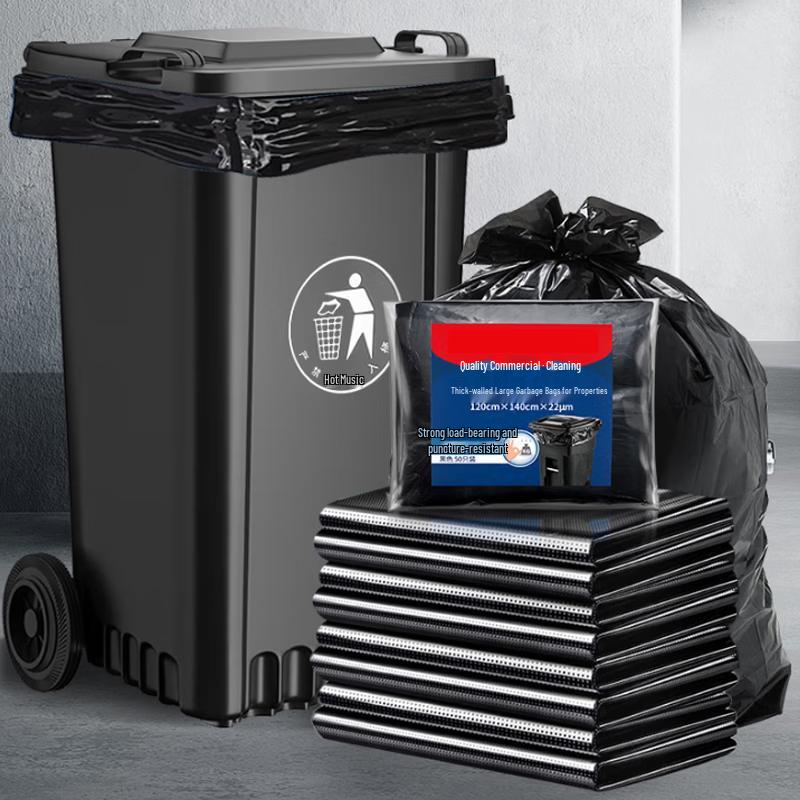 Nice Ultra-Thick Large Black Garbage Bags